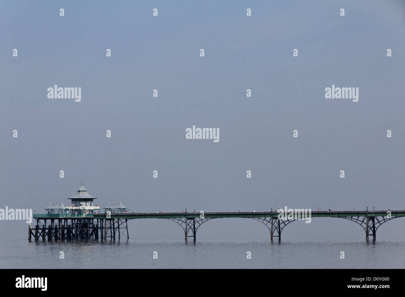 Clevedon Pier, Somerset, England Stockfoto