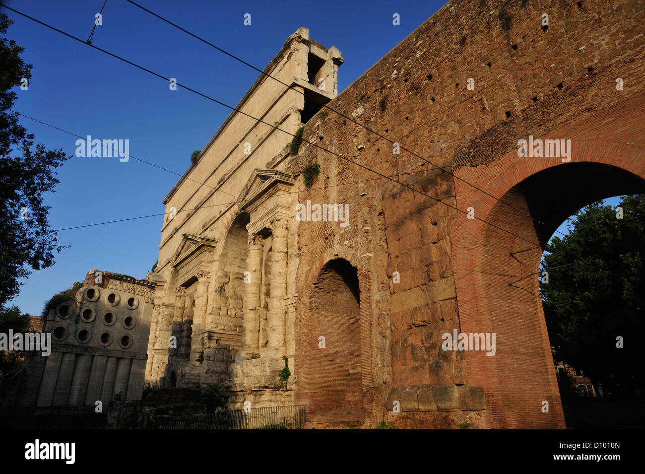 Porta Maggiore, Rom, Latium, Italien Stockfoto