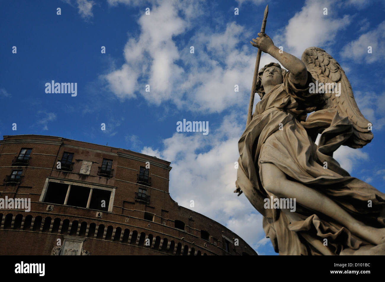 Saint Angel Castel (Engelsburg), Rom Italien Stockfoto