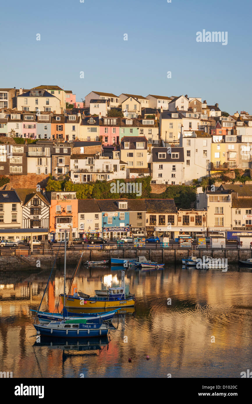 England, Devon, Brixham, Brixham Hafen Stockfoto