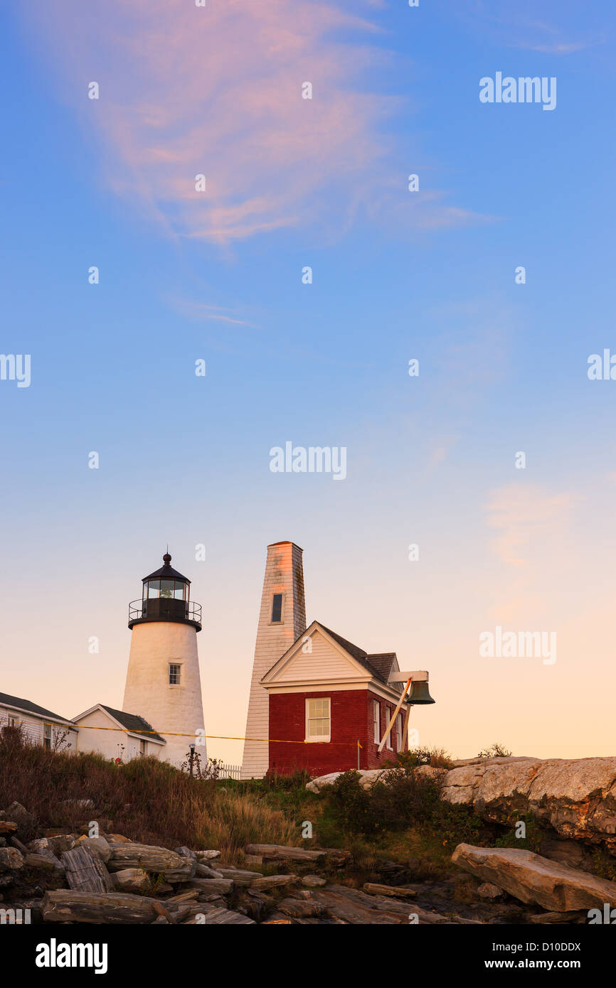 Pemaquid Point Light, Maine, USA Stockfoto