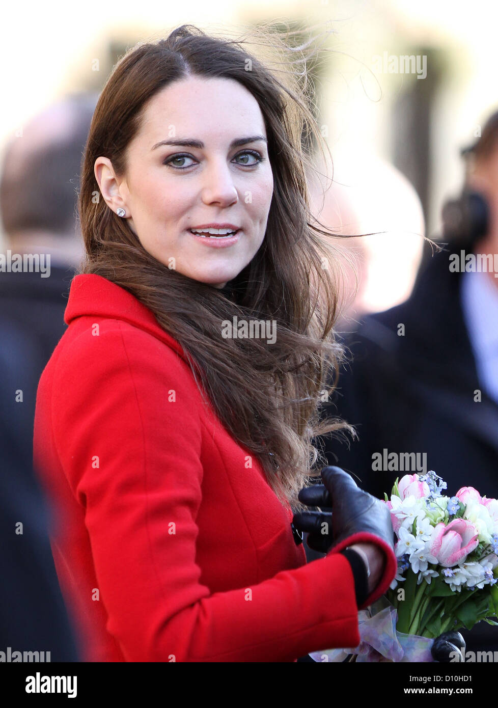 Englisch Prinz William besucht der University of St. Andrews als Schirmherr des 600. Annivarsary Appeal mit Miss Kate Middleton in St. Andrews, Schottland, 25. Februar 2011. Foto: RPE-Albert Nieboer Niederlande Stockfoto