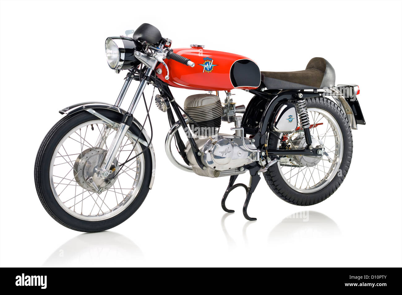 1975-MV Agusta 125 S-Motorrad Stockfoto