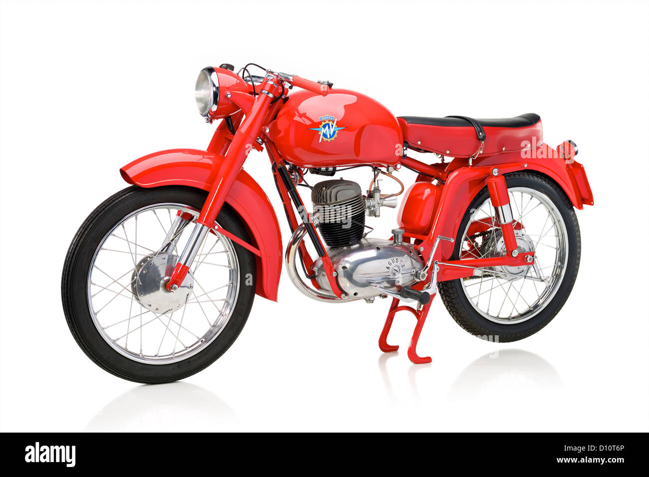 1955-MV Agusta 125 TR-Motorrad Stockfoto