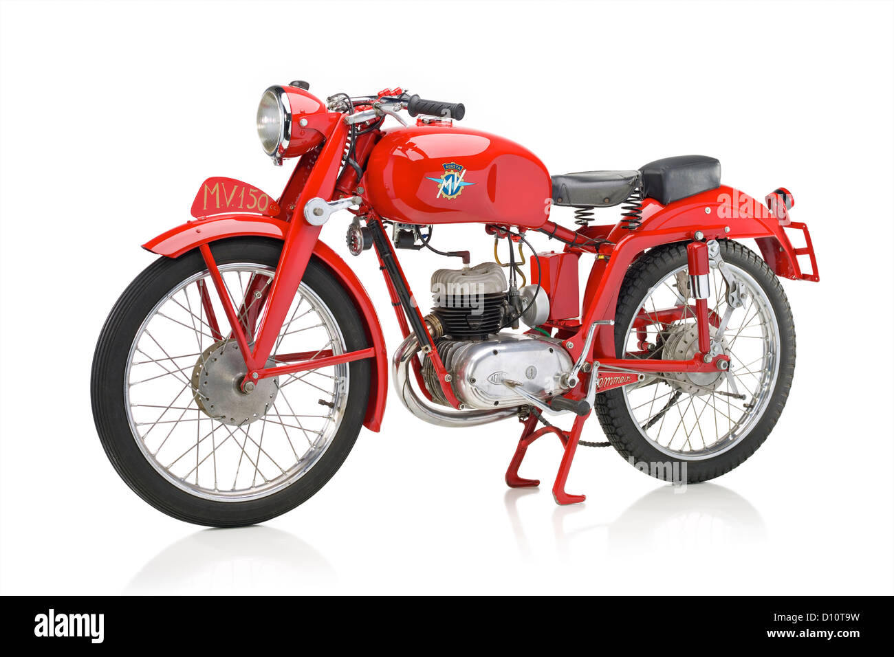 1952 Motorrad MV Agusta 150 SS Studien Stockfoto