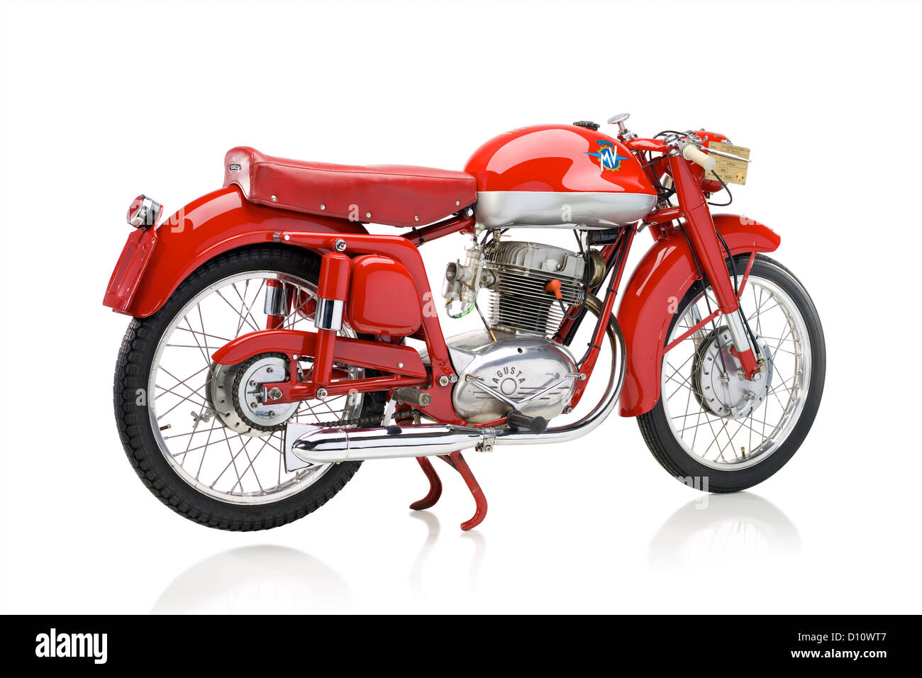 1954-MV Agusta 175 Disco Volante CS-Motorrad Stockfoto