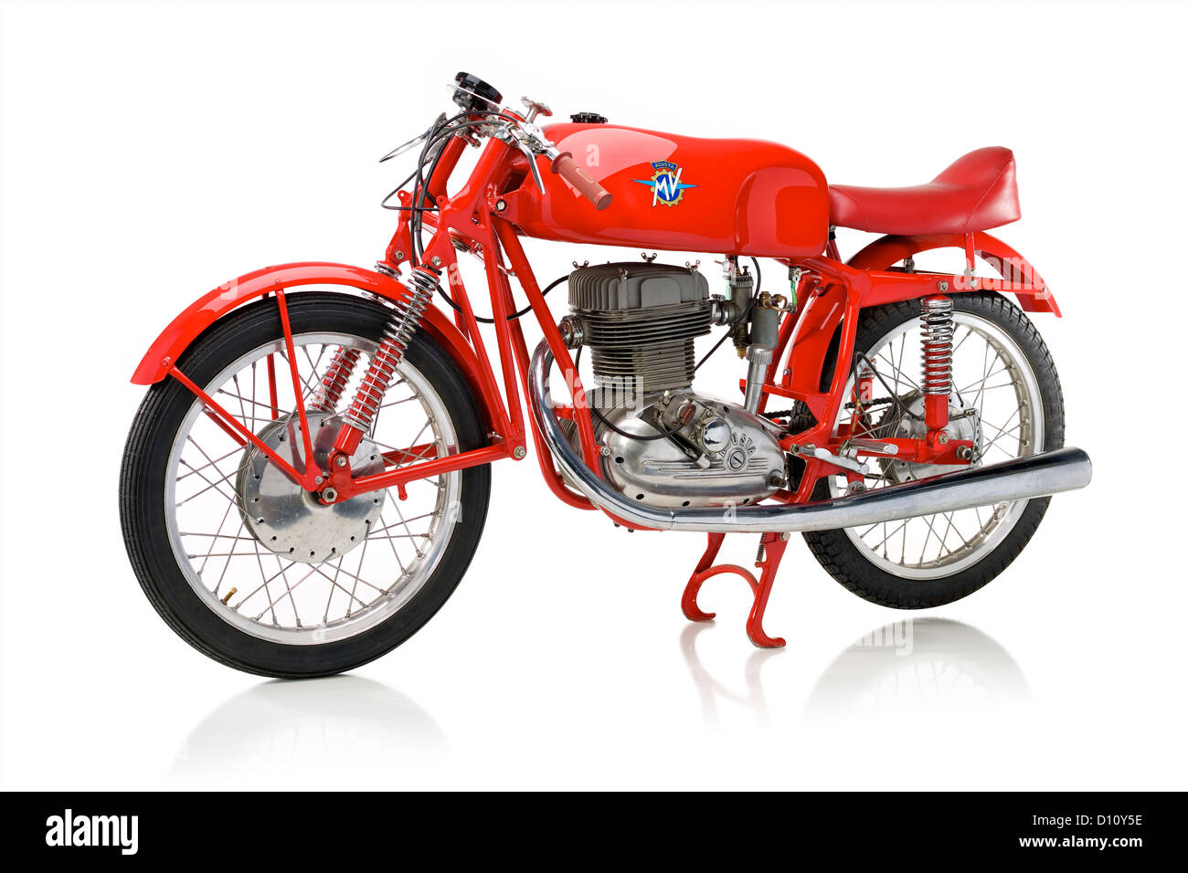 Motorrad-1956 MV Agusta CSS Squalo Stockfoto