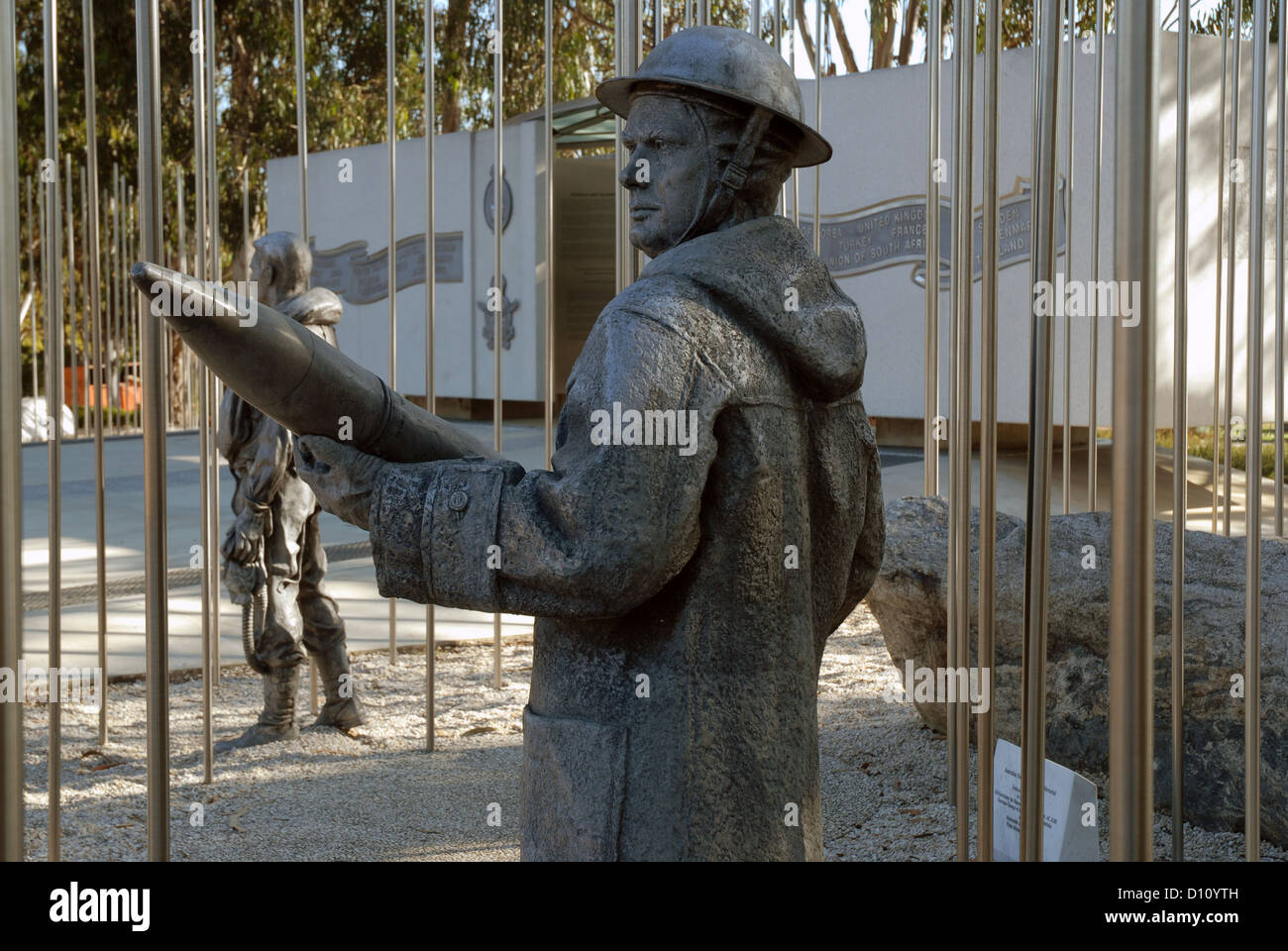 Denkmal der Koreakrieg 1950 – 1953 in Canberra, Australian Capital Territory, Australien. Stockfoto