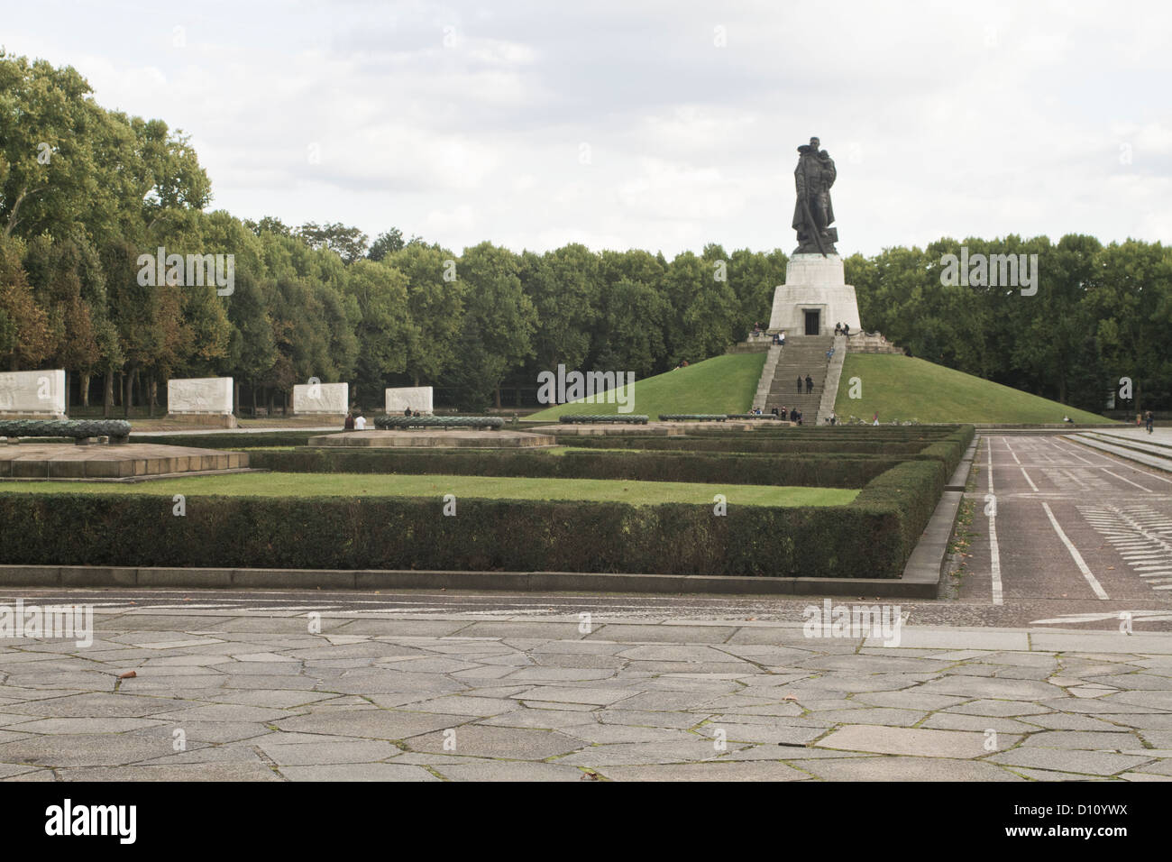 Treptower Park, berlin Stockfoto