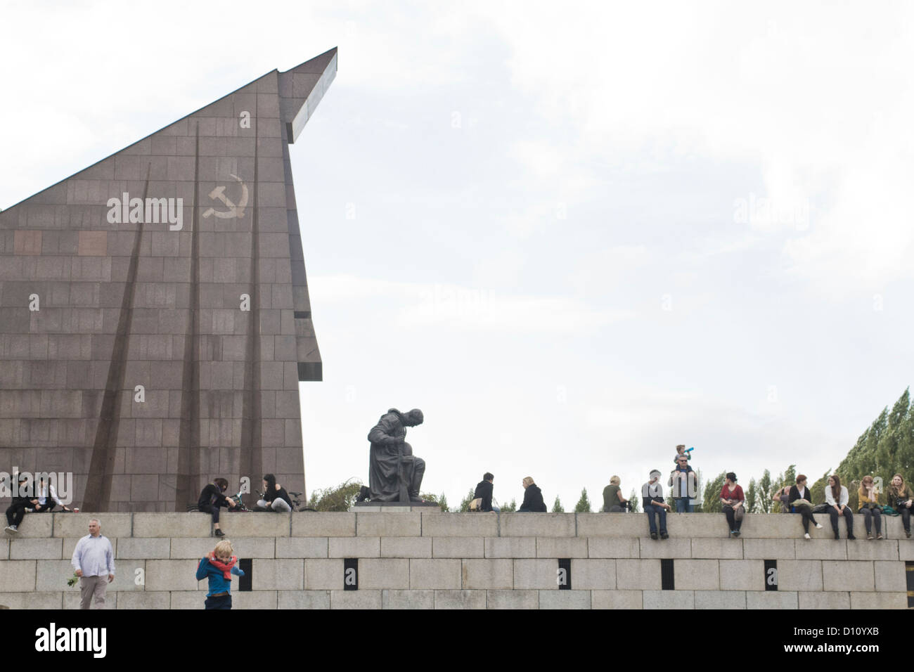 Treptower Park, berlin Stockfoto