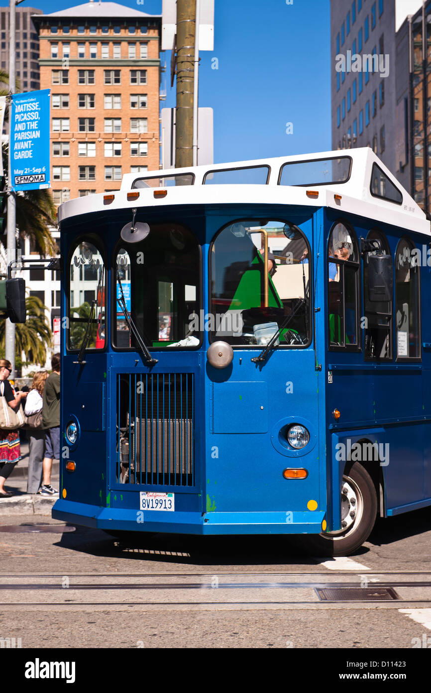 Touristik-Bus, San Francisco Stockfoto