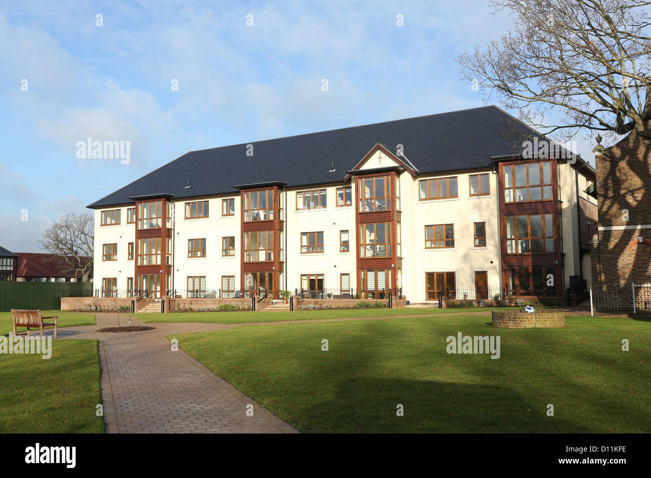 St Georges Park Ruhestand Wohnungen und die hervorragende Community, die mit ihm kommt sind an der Spitze der Ruhestand lebenden. Stockfoto