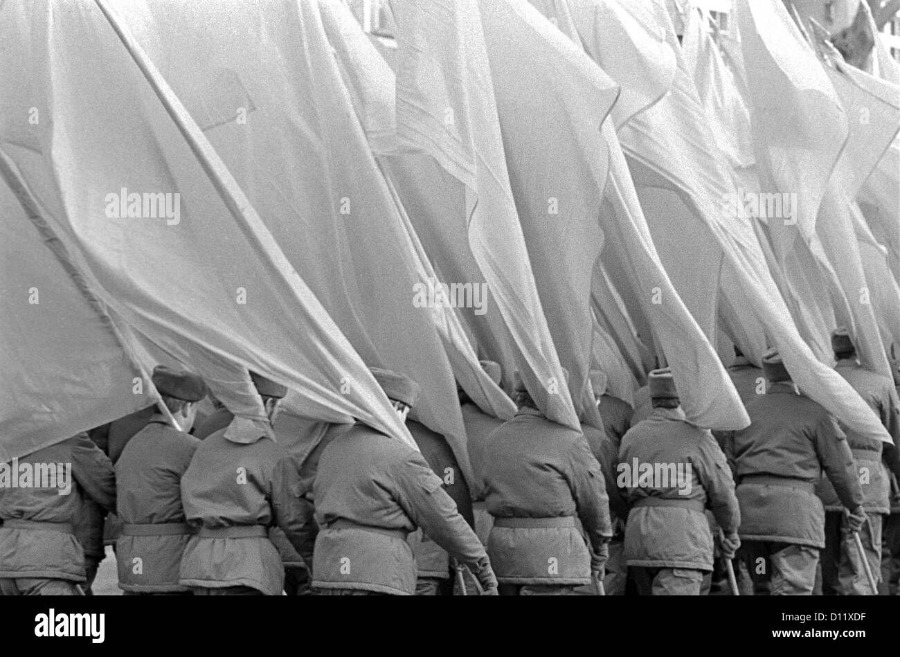 Berlin, DDR, Kampf gegen Gruppen der nationalen Front Stockfoto