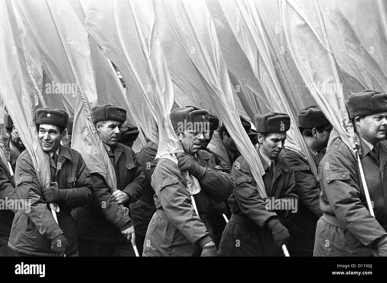 Berlin, DDR, Kampf gegen Gruppen der nationalen Front Stockfoto