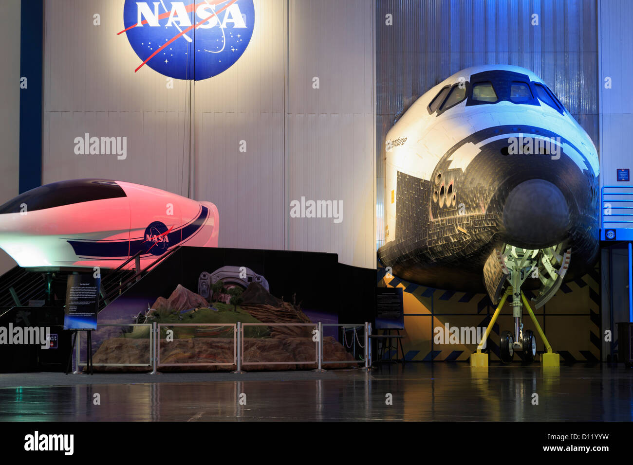 Shuttle im Space Center Houston, Texas, USA Stockfoto