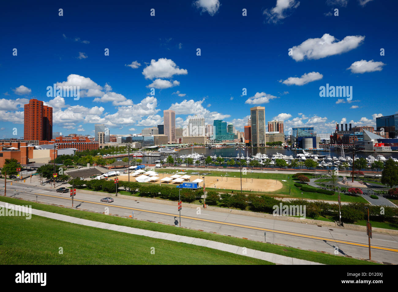 Baltimore-Ansicht Stockfoto