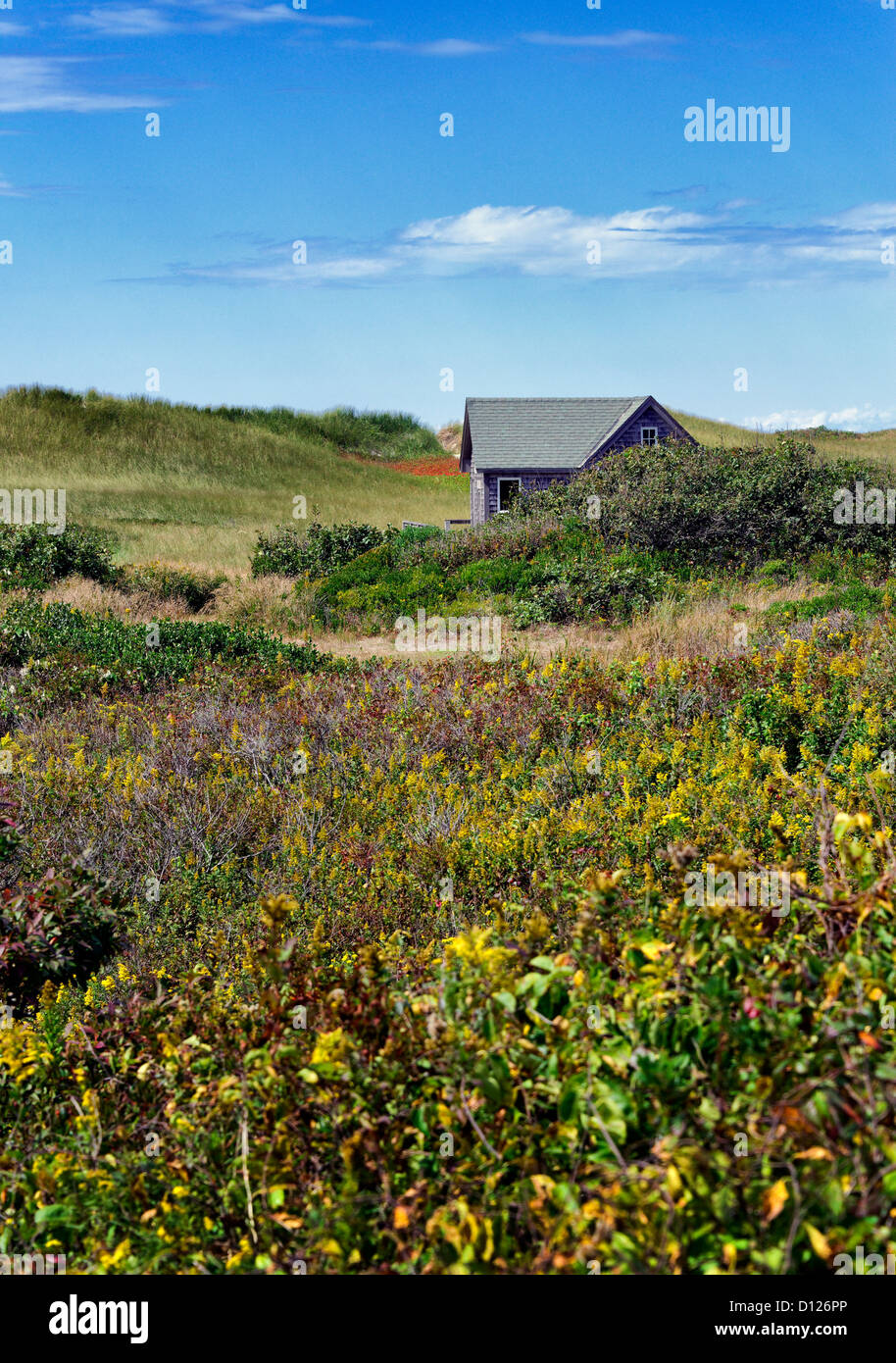 Dune shack, Aquinnah, Martha's Vineyard, Massachusetts, USA Stockfoto