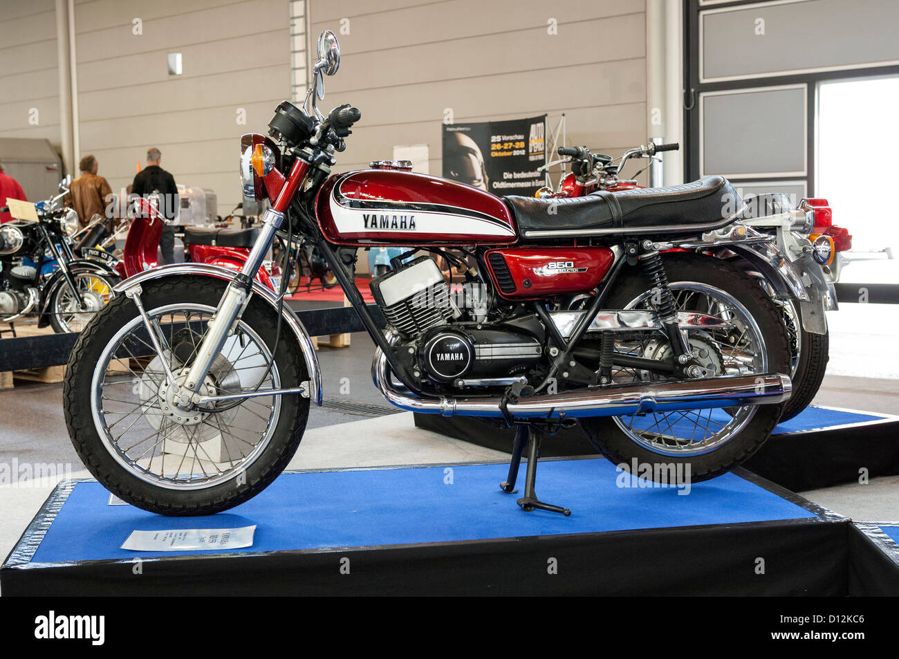Yamaha RD 350 klassische japanische Motorrad der 70er Jahre Stockfotografie  - Alamy