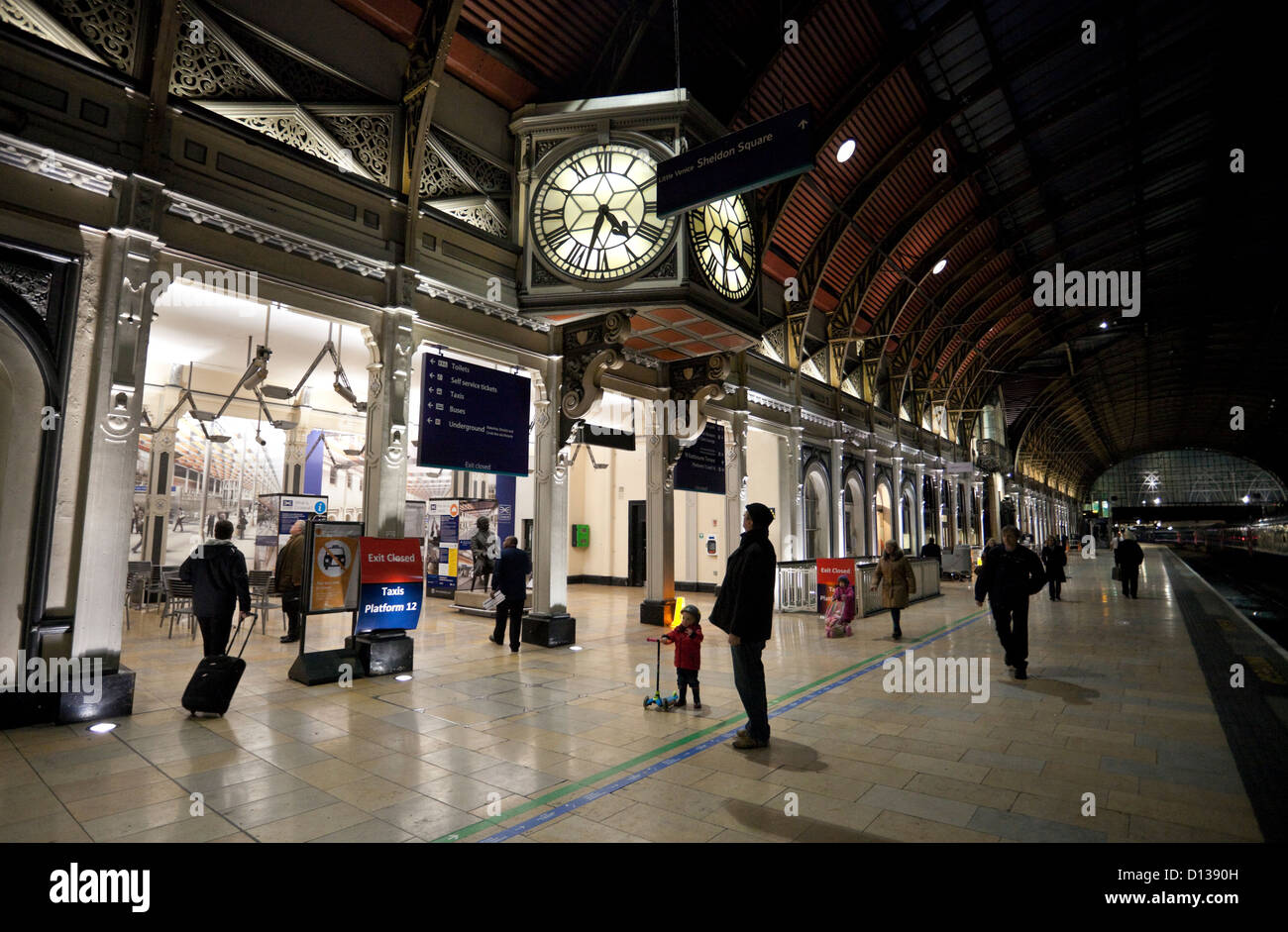 Bahnhof Paddington, London, England, UK. Stockfoto