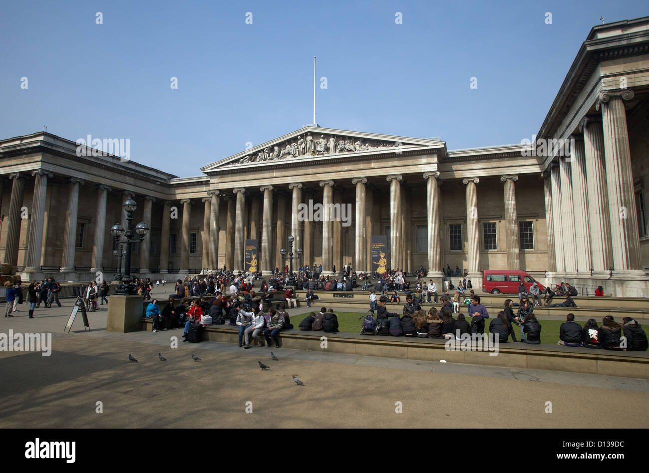 Das British Museum, London, Vereinigtes Königreich Stockfoto