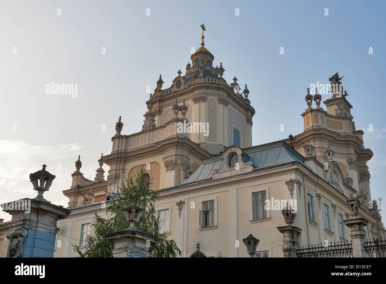 St.-Georgs Kathedrale. Lviv, Ukraine. Stockfoto