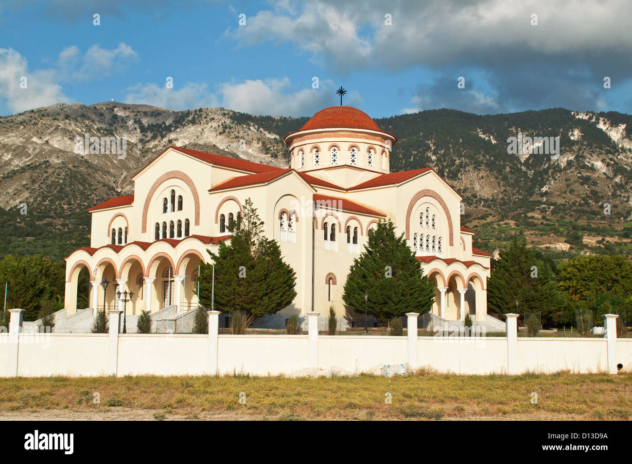 St. Gerasimos der Omalon auf der Insel Kefalonia in Griechenland Stockfoto