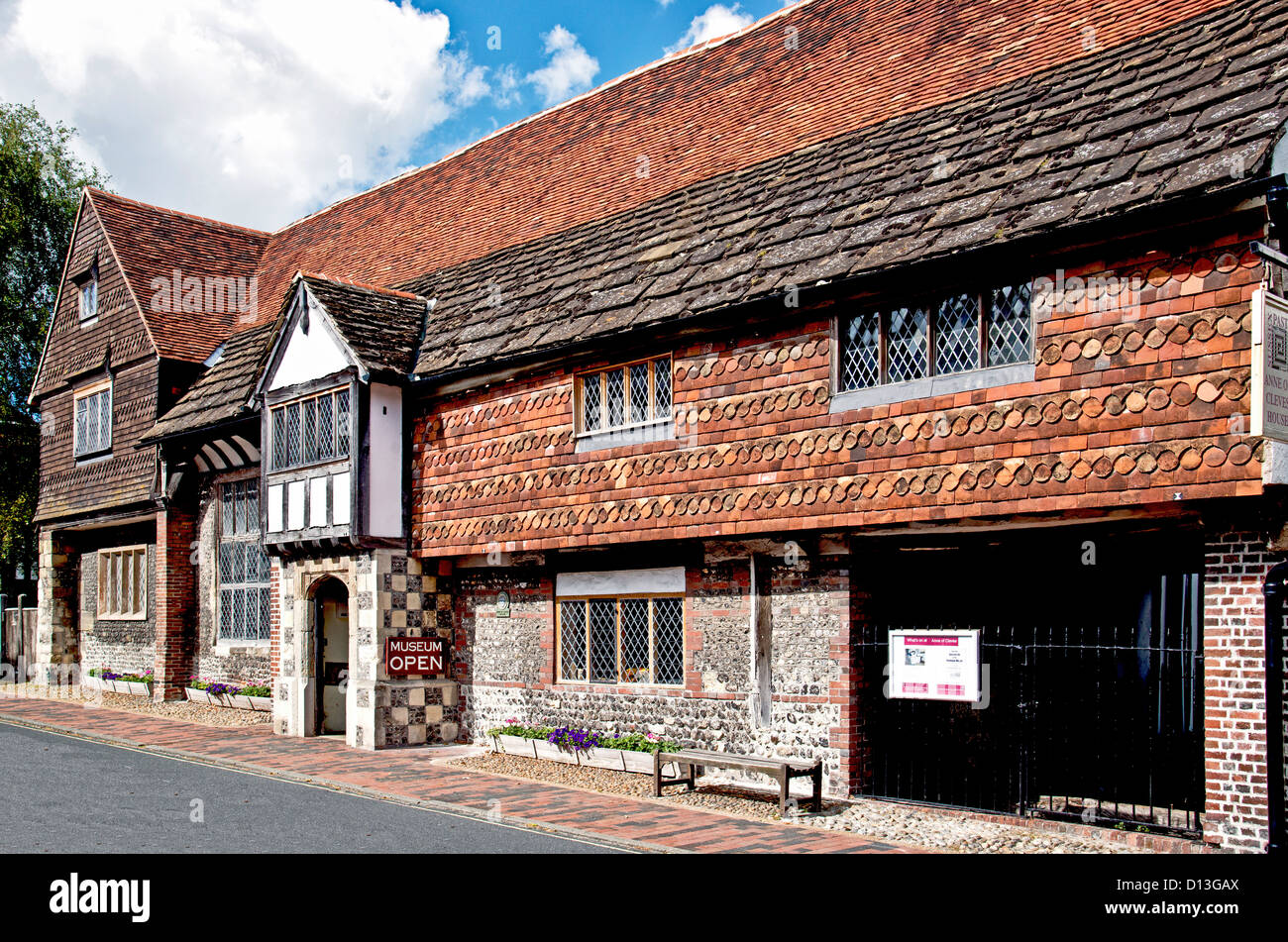 Anne von Cleves Haus in Lewes, Sussex Stockfoto