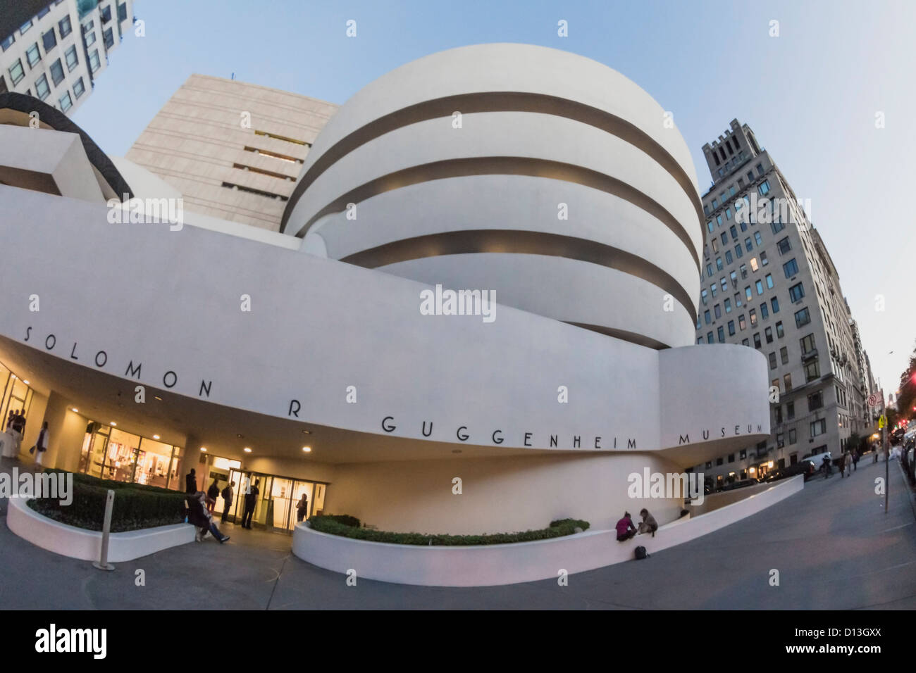Solomon R Guggenheim Museum, New York Stockfoto