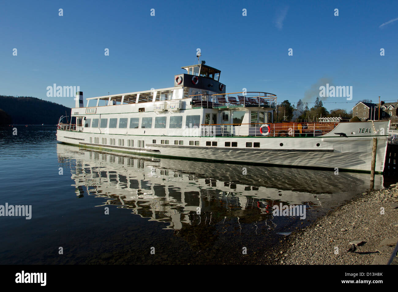 Die MV-Petrol am Lake Windermere Stockfoto