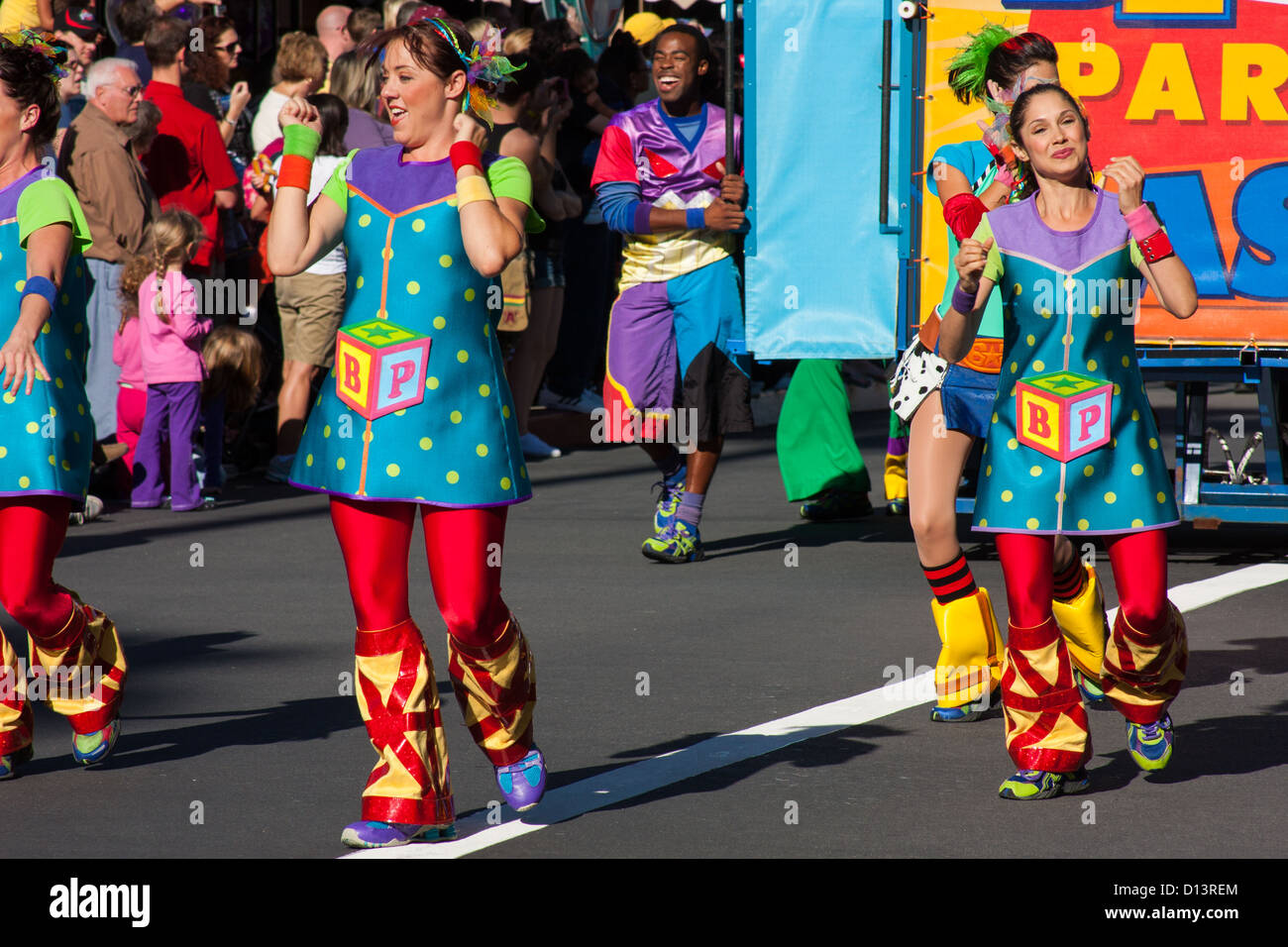 Walt Disney Welt Main Street Parade Stockfoto