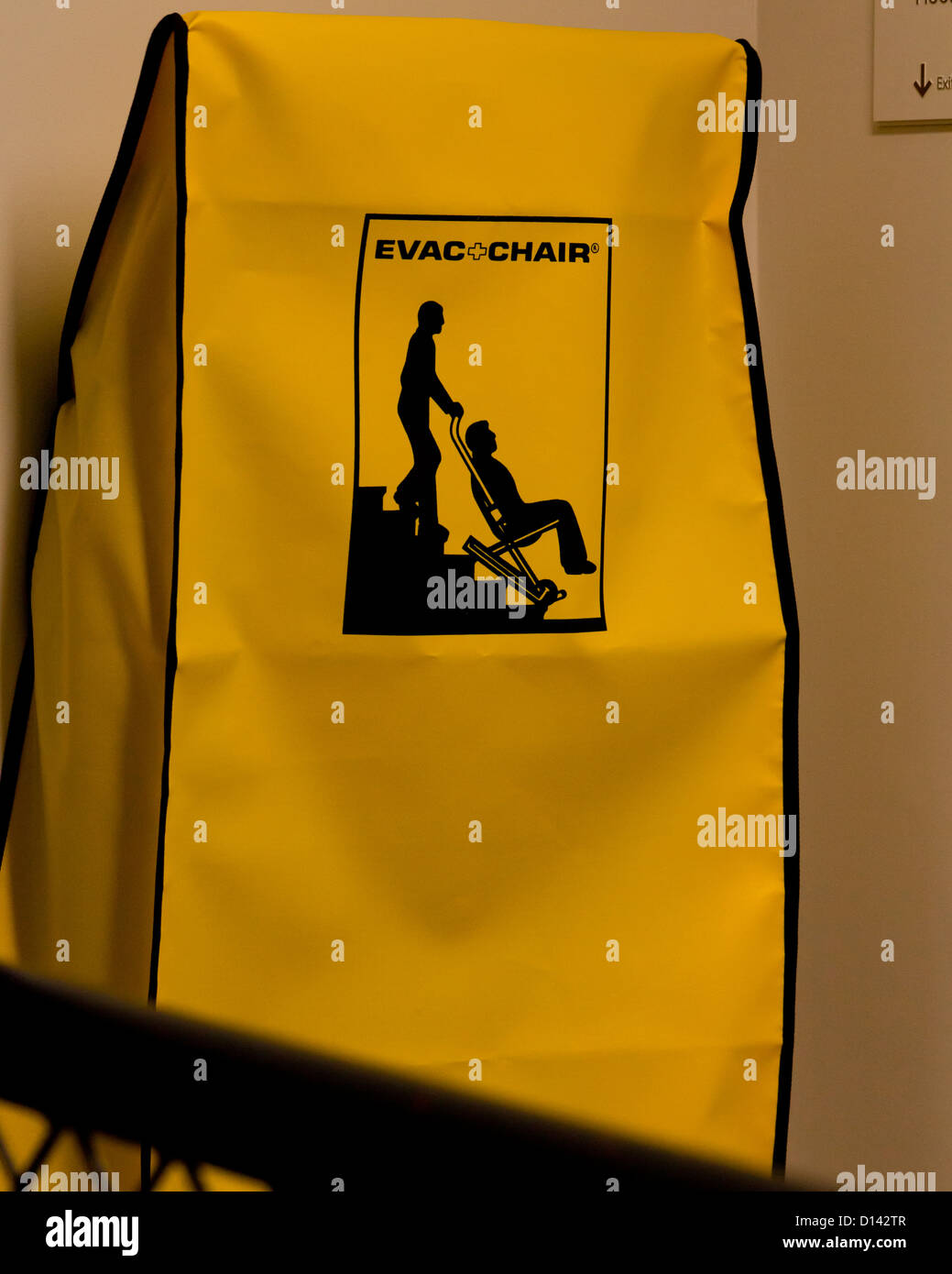 EVAC Chair Stockfoto