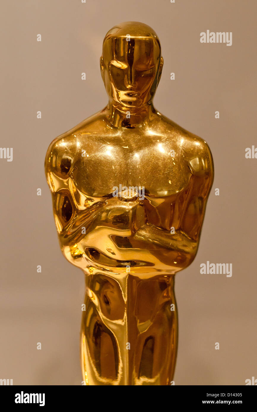 Die Academy Awards Oscar-statuette Stockfoto
