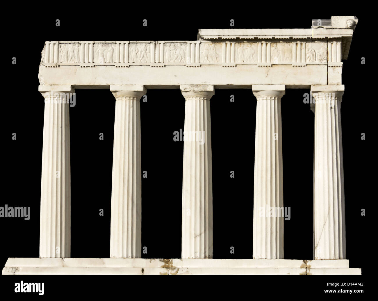 Antiken griechischen Tempel Stockfoto