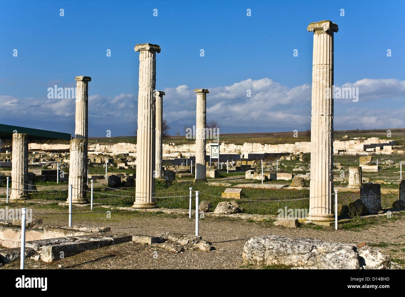 Alten Pella In Makedonien, Griechenland, Geburtsort Von Alexander Dem Großen  Stockfotografie - Alamy