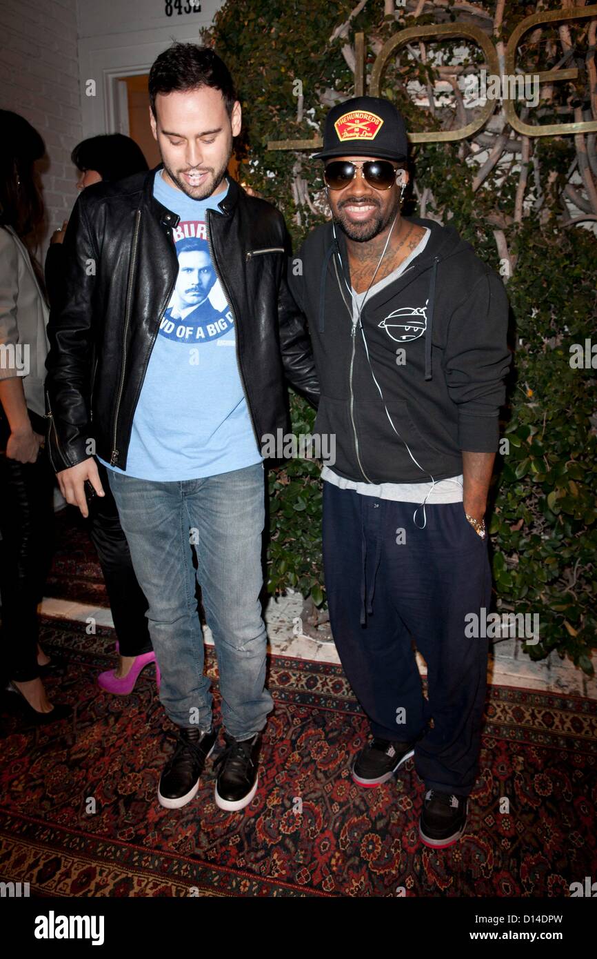 Jermaine Dupri im Ankunftsbereich für Joes Melrose Place Flagship Store Opening, 8432 Melrose Place, Los Angeles, CA 6. Dezember 2012. Foto von: Emiley Schweich/Everett Collection Stockfoto