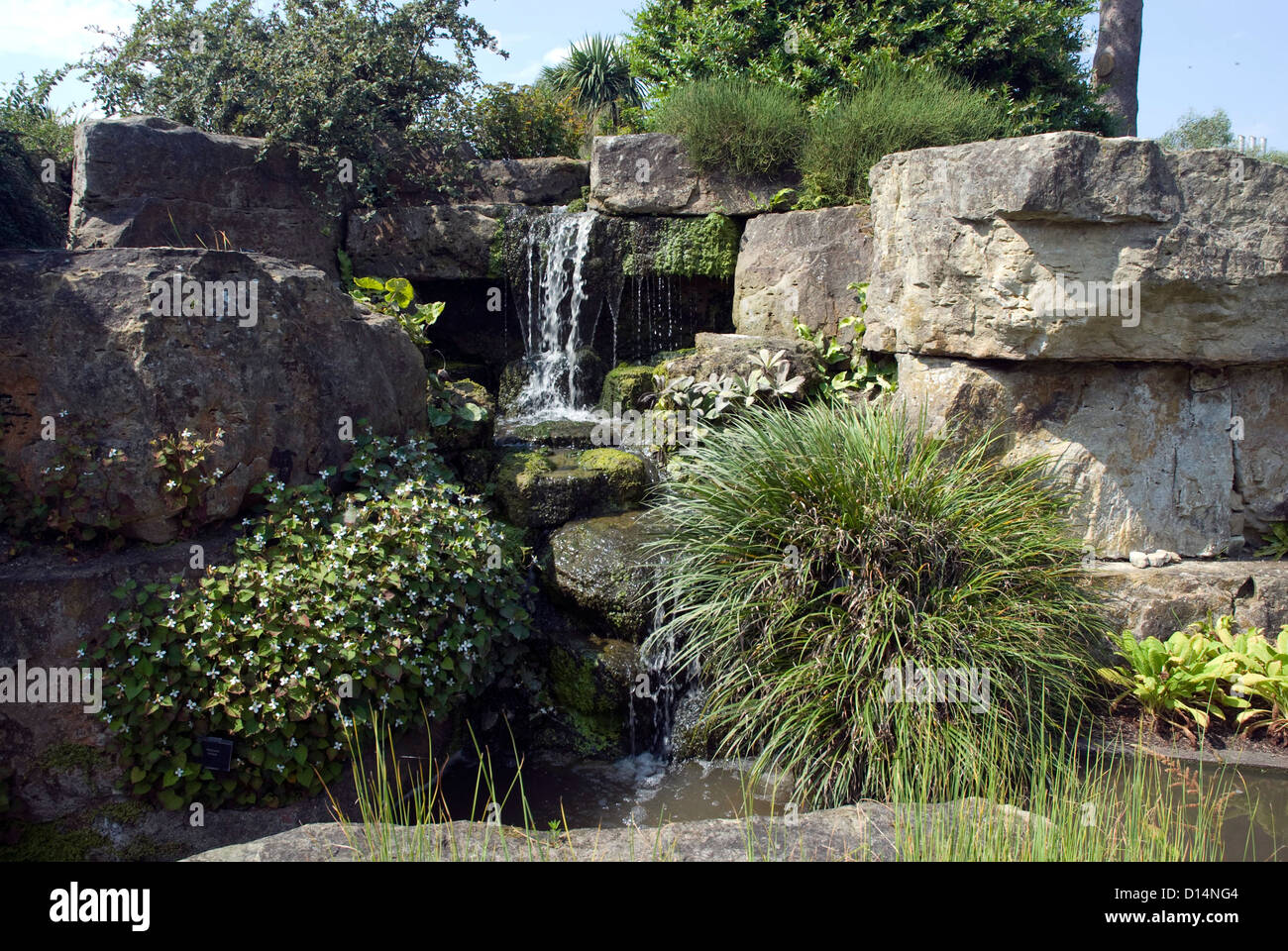 Der Steingarten Kew Gardens London UK Stockfoto