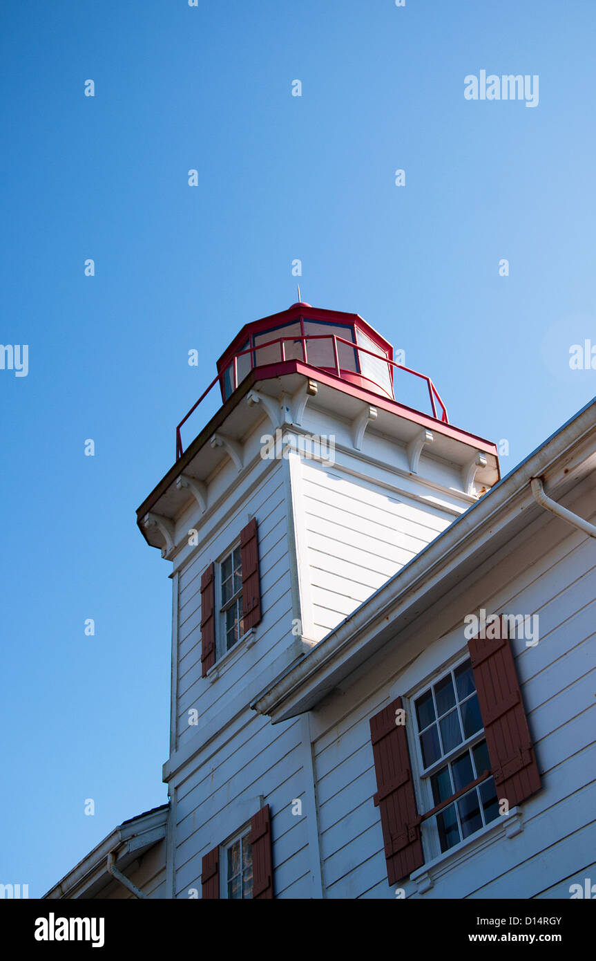 Yaquina Bay Leuchtturm am Bandon am Meer in Oregon USA Stockfoto