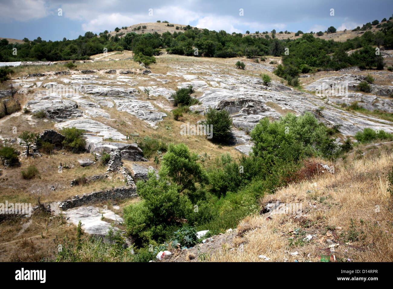 Mariovo Landschaft Stockfoto