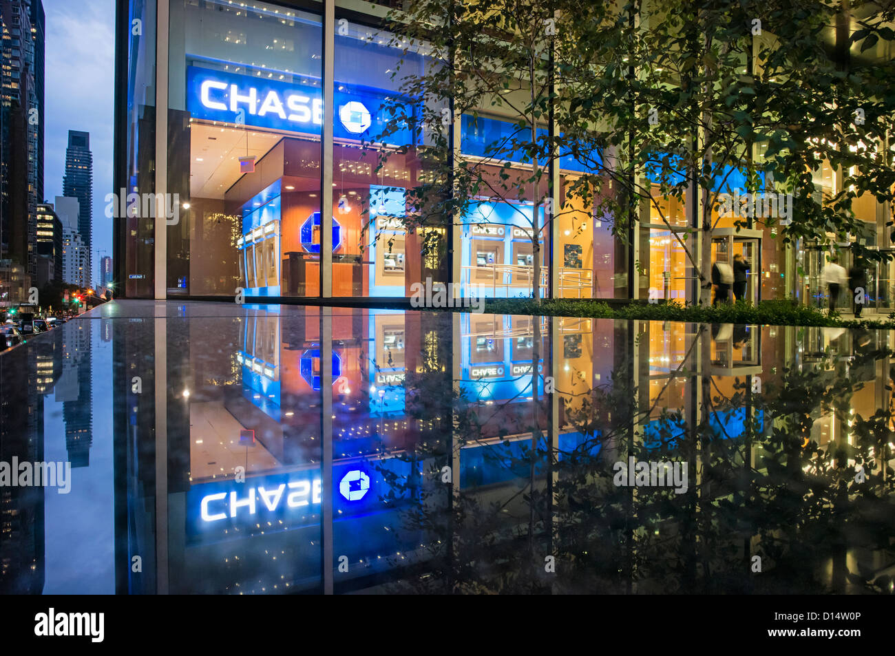 Park Avenue, Chase Manhattan, Manhattan, New York City, USA Stockfoto