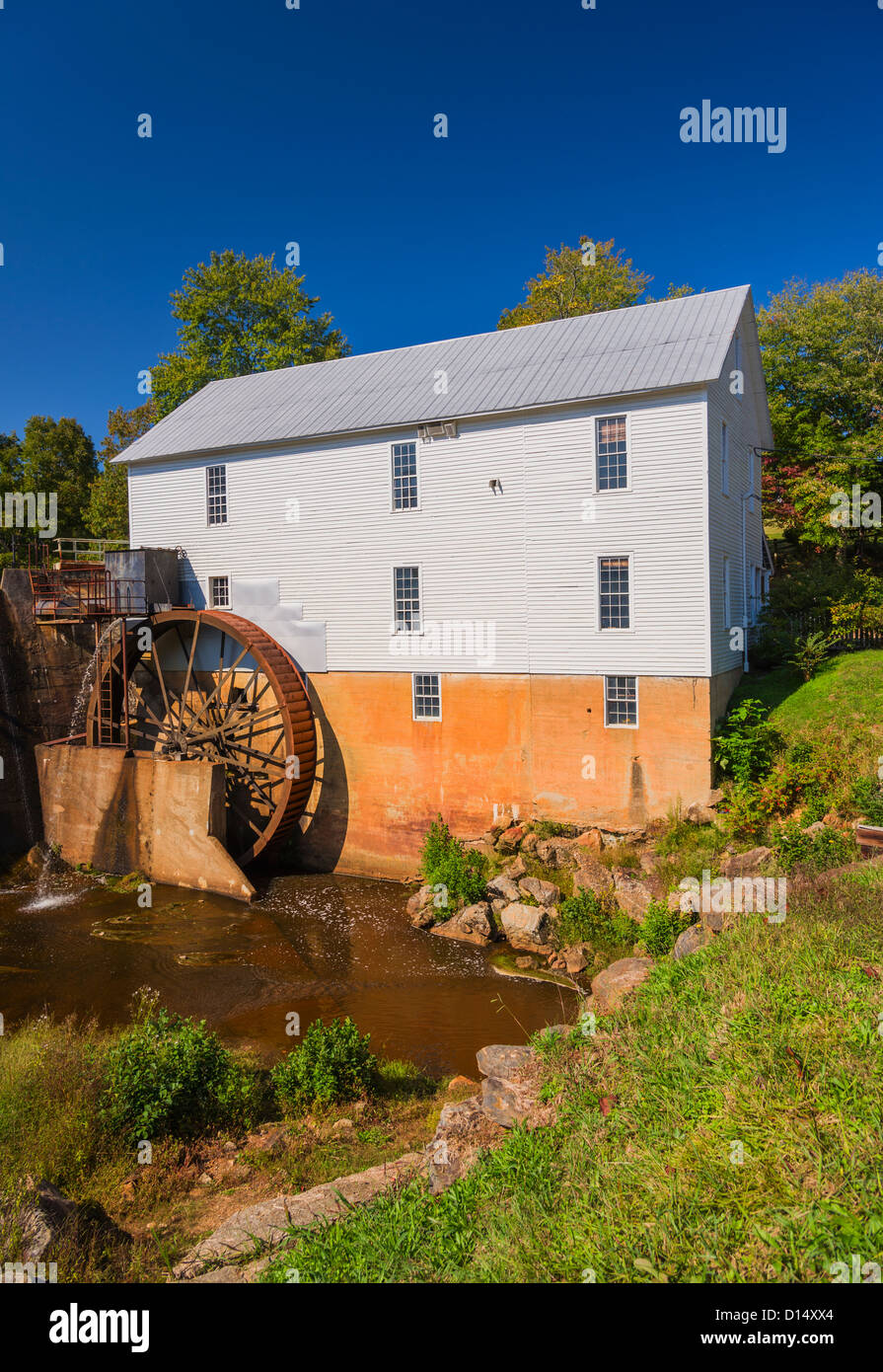 USA, North Carolina, Catawba County, Murrays Mühle Stockfoto