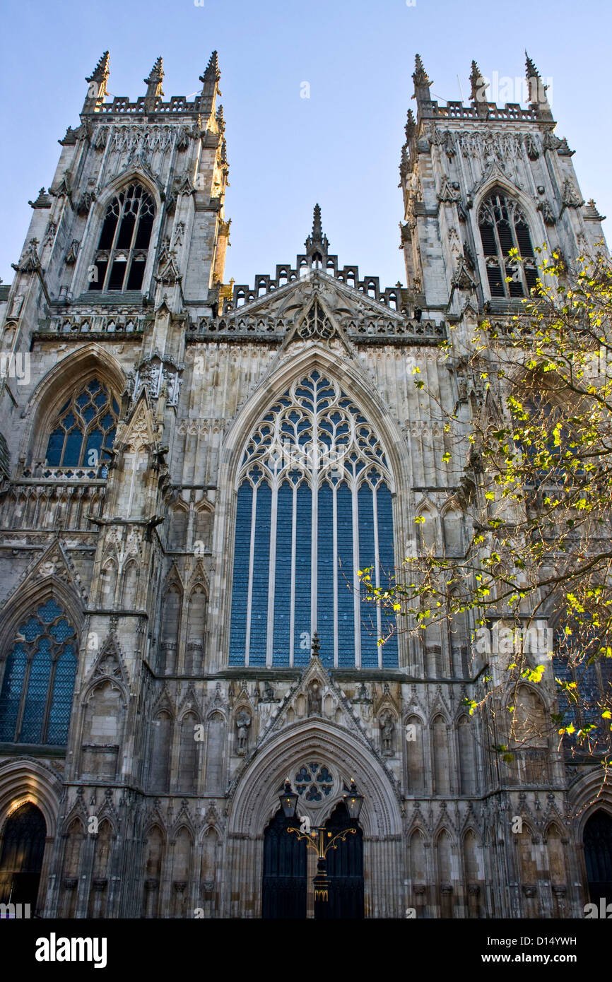 Klasse 1 aufgeführten York Minster York North Yorkshire England Europa Stockfoto