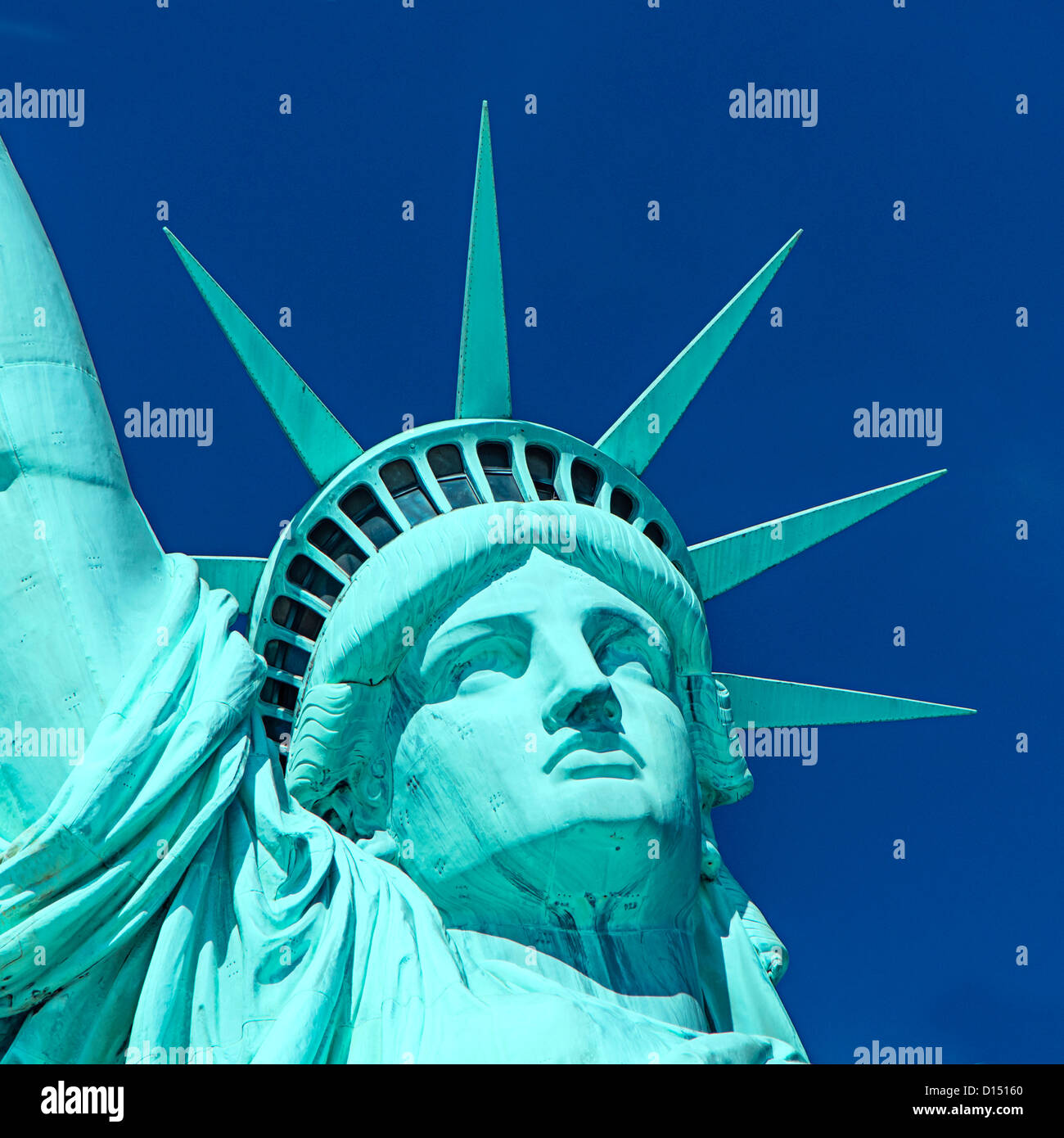 Freiheitsstatue, Liberty Island, New York City, USA Stockfoto