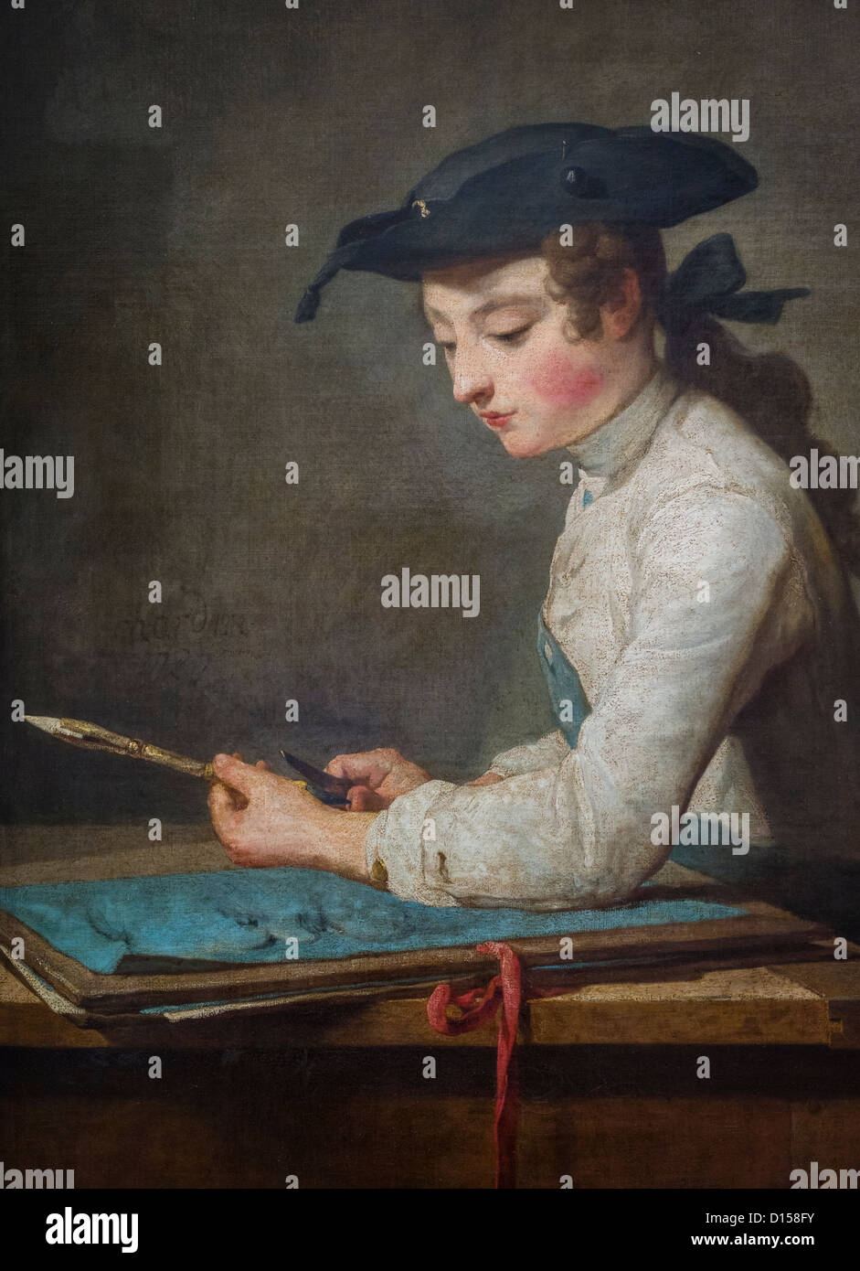 JEANBAPTISTE SIMEON CHARDIN LOUVRE MUSEUM PARIS FRANKREICH