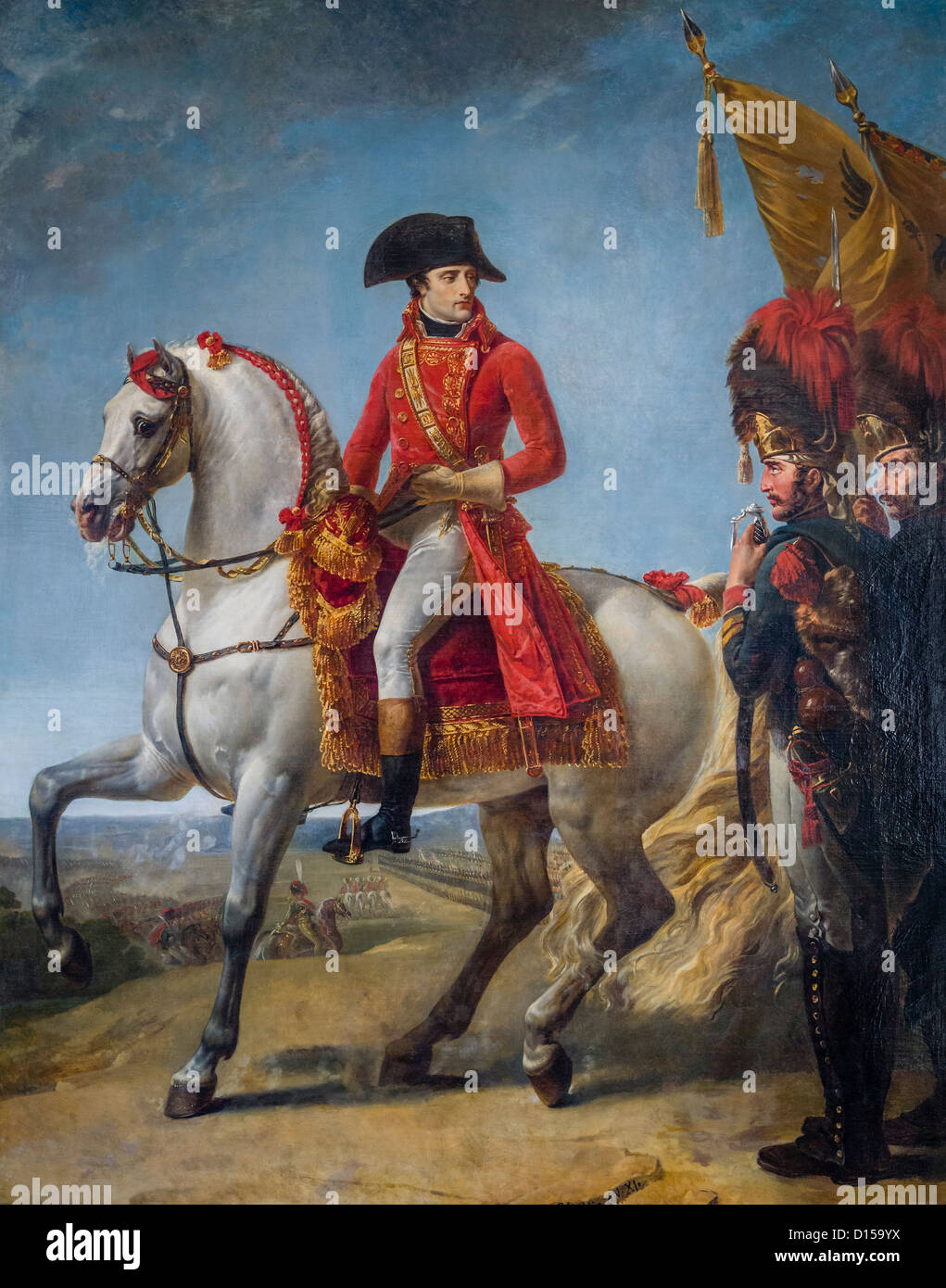 ANTOINE-JEAN GROS-NAPOLEON BEI MARENGO MALMAISON RUEIL-MALMAISON FRANKREICH Stockfoto