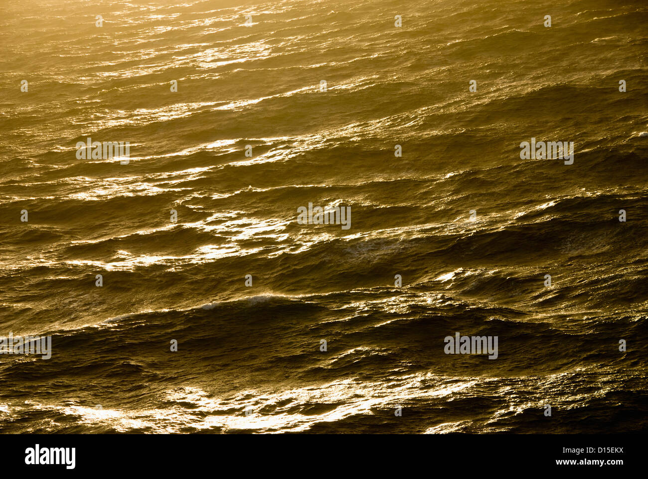 Wellen am Meer Stockfoto
