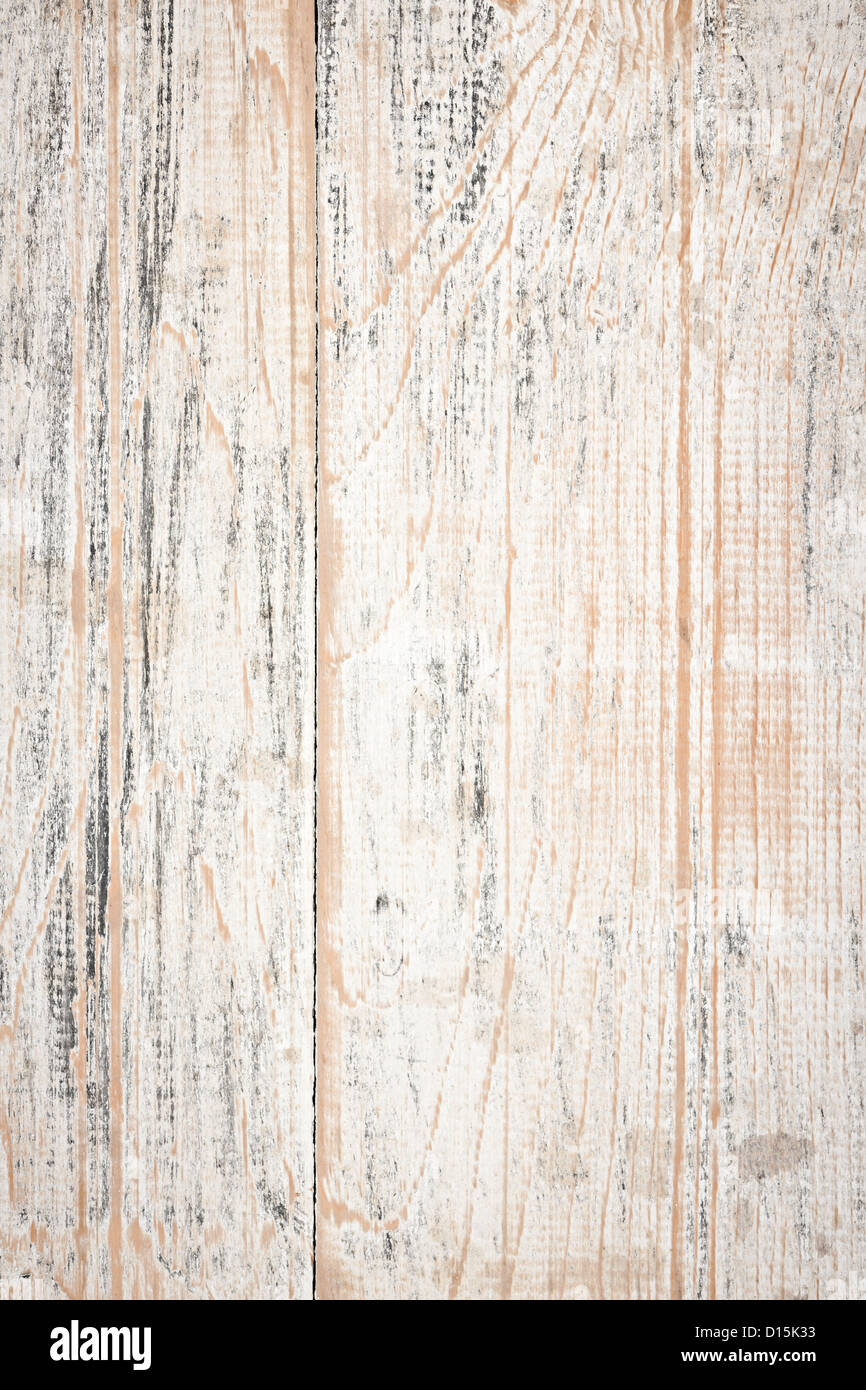 Hintergrund der notleidende alte gemalte Holzstruktur Stockfoto