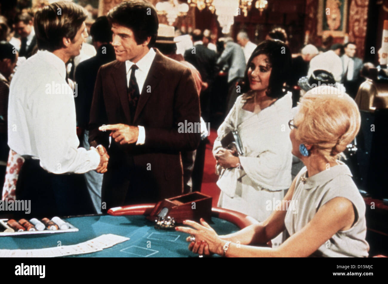 DAS EINZIGE SPIEL IN DER STADT (1970) WARREN BEATTY, LIZ TAYLOR, GEORGE STEVENS (DIR) OGT 002 MOVIESTORE COLLECTION LTD. Stockfoto