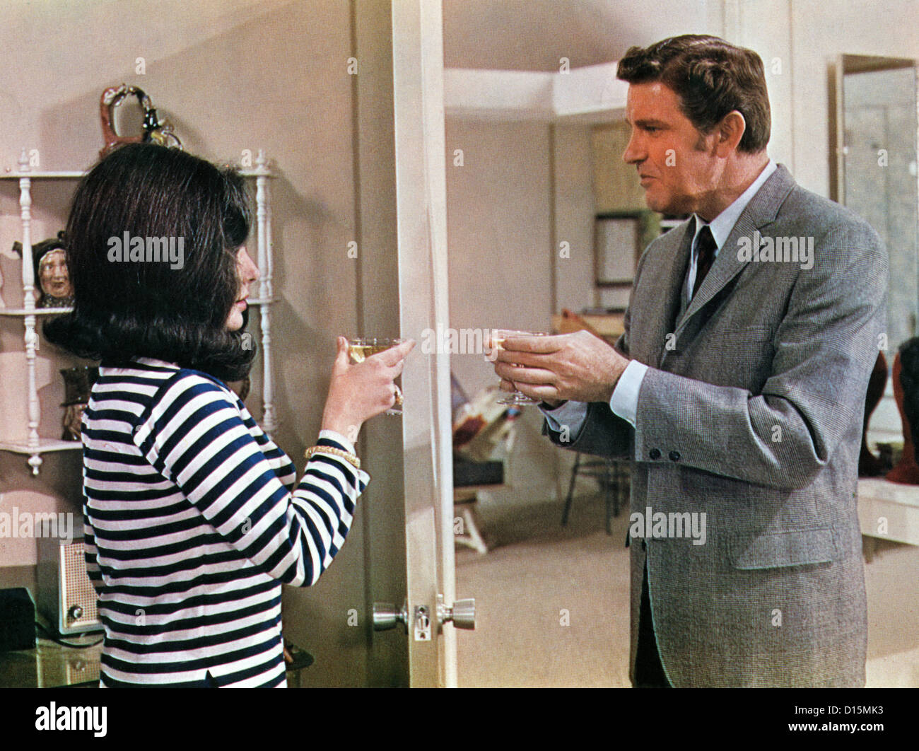 DAS EINZIGE SPIEL IN DER STADT (1970) LIZ TAYLOR, WARREN BEATTY; GEORGE STEVENS (DIR) OGT 004 MOVIESTORE SAMMLUNG LTD Stockfoto