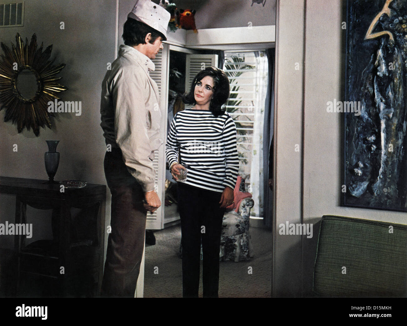 DAS EINZIGE SPIEL IN DER STADT (1970) WARREN BEATTY; LIZ TAYLOR; GEORGE STEVENS (DIR); OGT 007 MOVIESTORE SAMMLUNG LTD Stockfoto