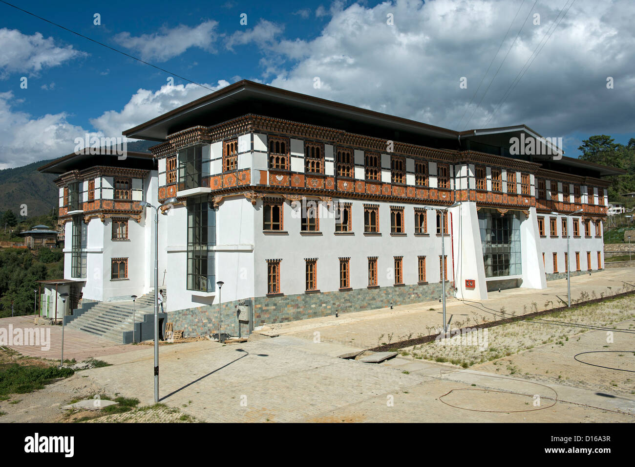 Sitz der Thimphu TechPark, Thimphu, Bhutan Stockfoto